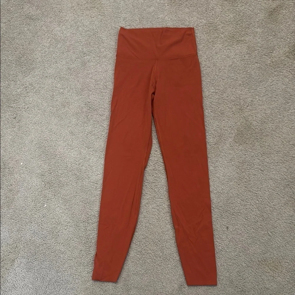 Nike Rust Colored High-Waisted Leggings